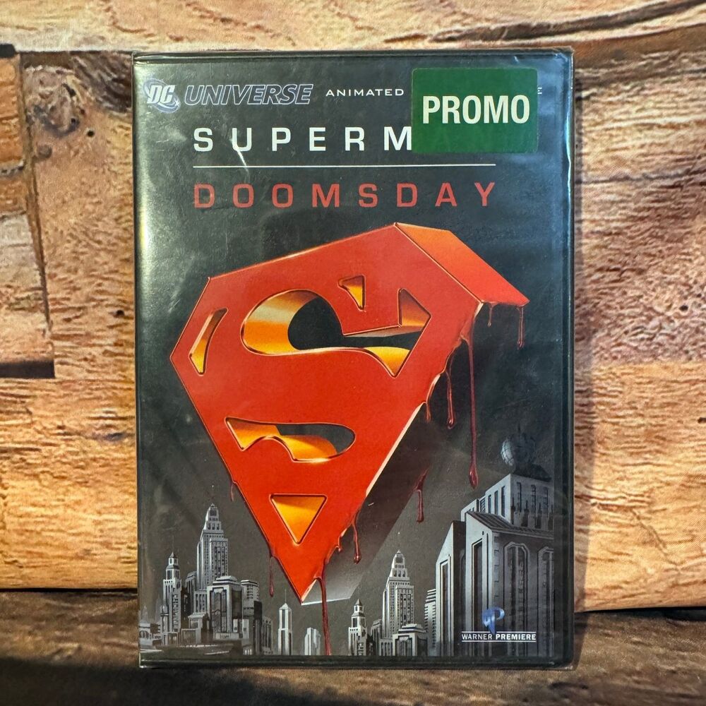 Superman: Doomsday DVD 2007 Animated DC Universe Adam Baldwin PROMO